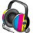 CMYK headphones Icon
